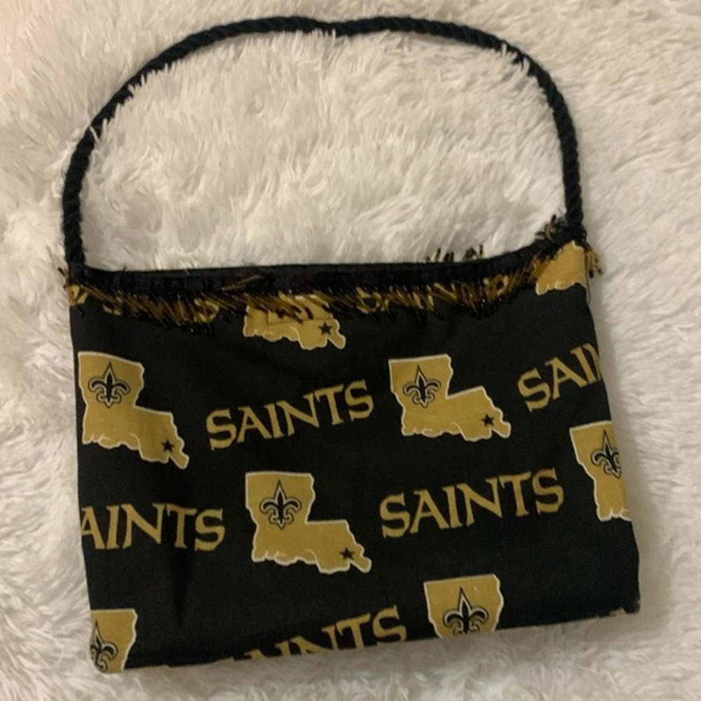 Ladies Small New Orleans Saints Purse Handbag